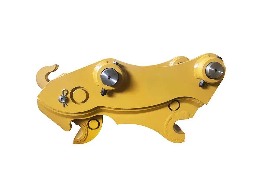 Heavy - Duty Excavator Coupler for Quick Attachment Swap - High - Efficiency Hydraulic Hitch in Use